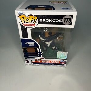 Funko Pop! Vinyl Russell Wilson NFL Football Broncos Vinyl Figure #178